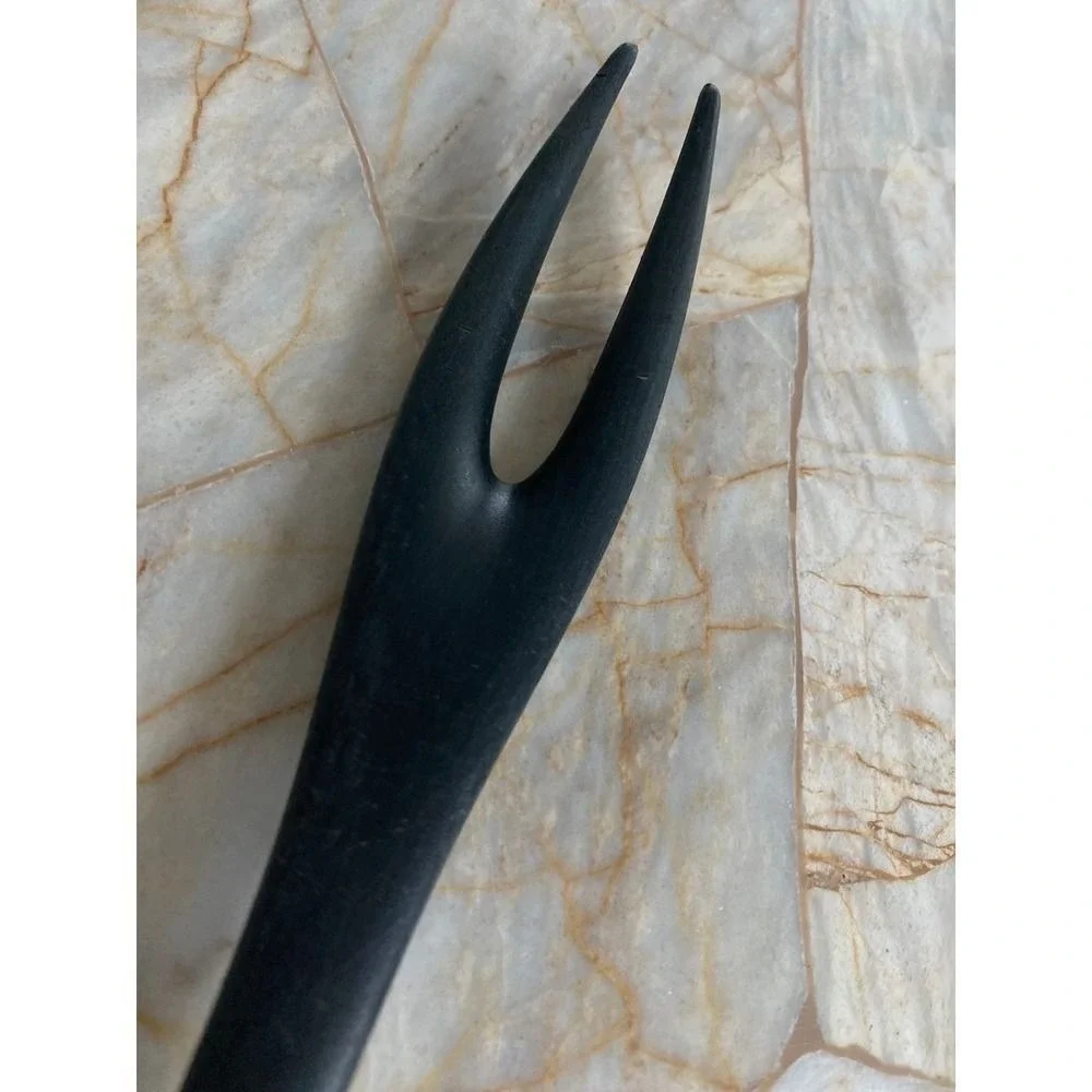 OXO Good Grips Nylon Meat‎ Fork Black Non-Stick Safe Two Prong Kitchen Utensil
